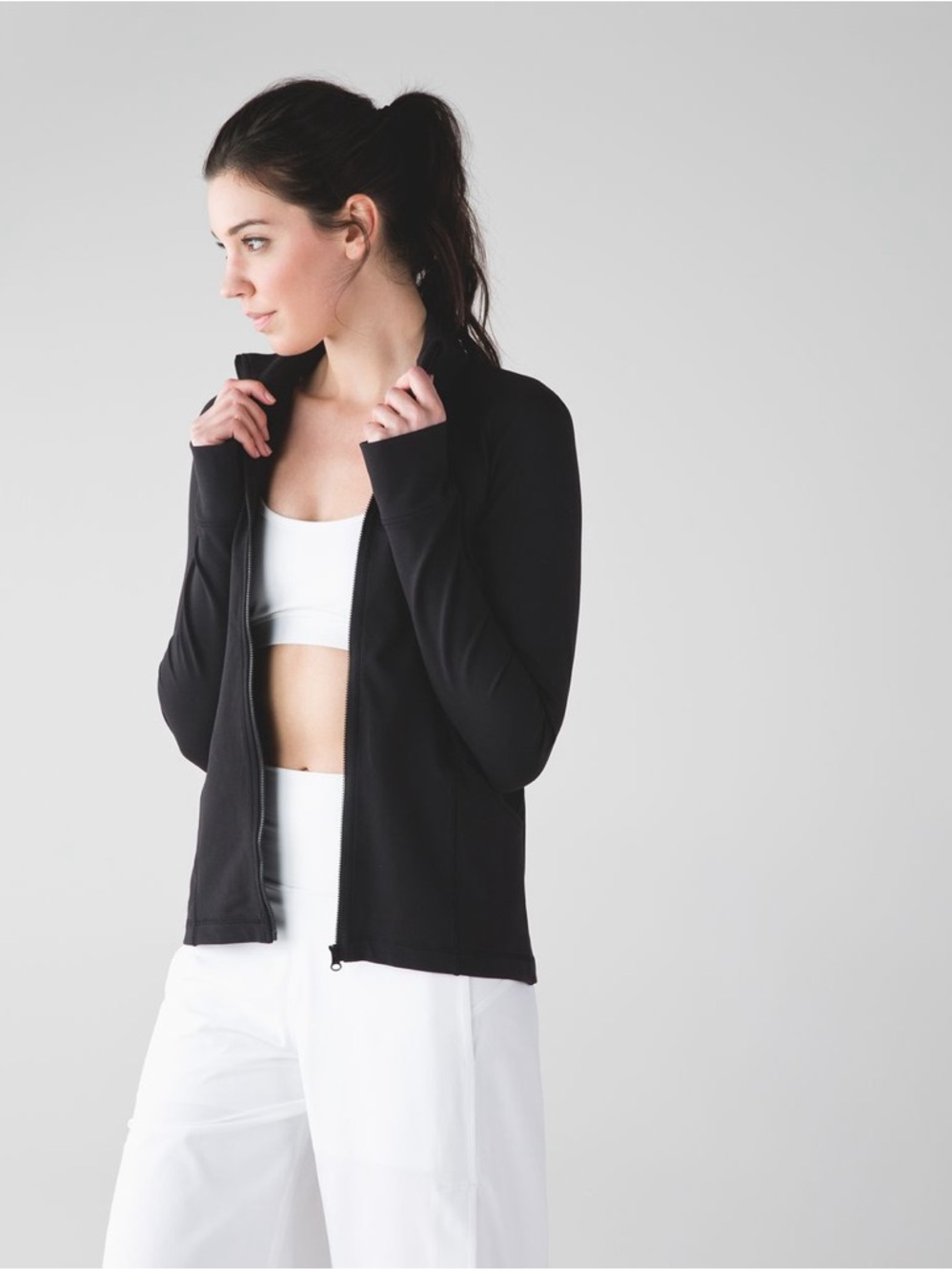 Lululemon Sunshine Salutation Jacket Full Zip Mesh Back Size 10
